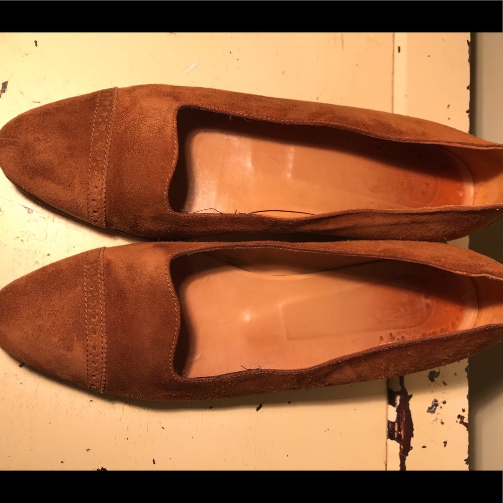 Vintage Ralph Lauren Saddle Suede Flats